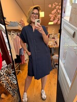 Jurk Gabriella donker blauw