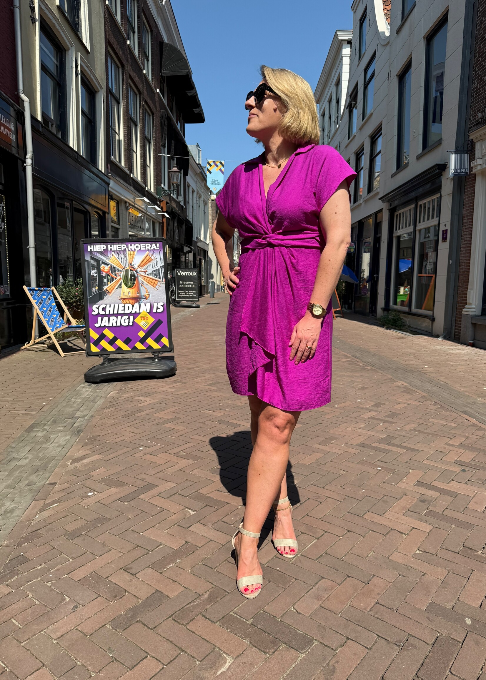Jurk Lynn Magenta