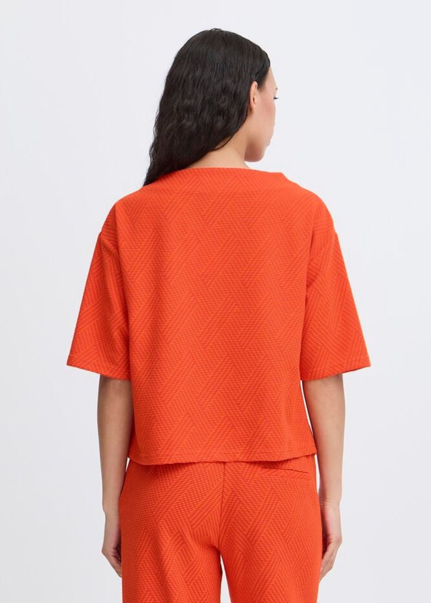 ICHI Ihobia Top jacquard