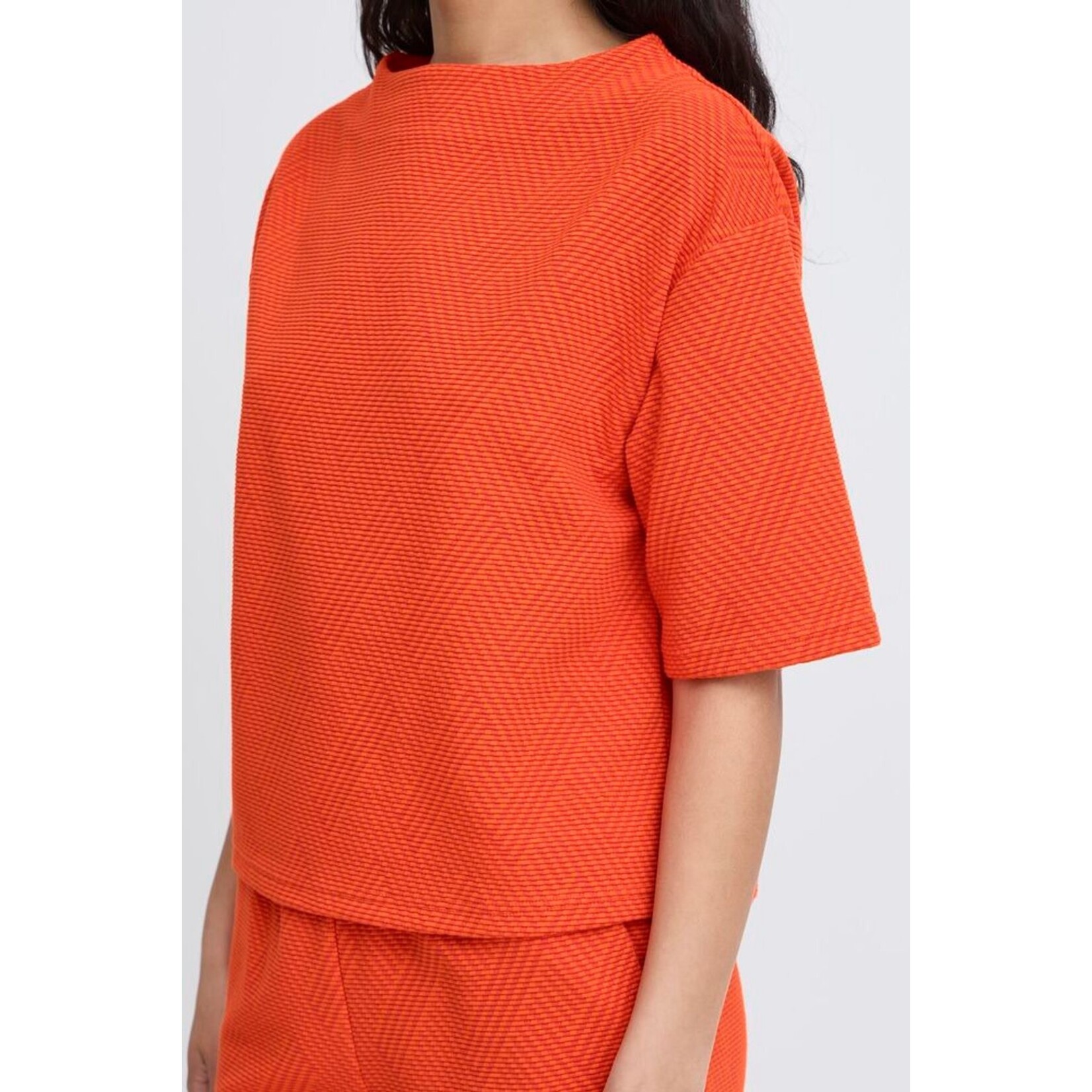 ICHI Ihobia Top jacquard