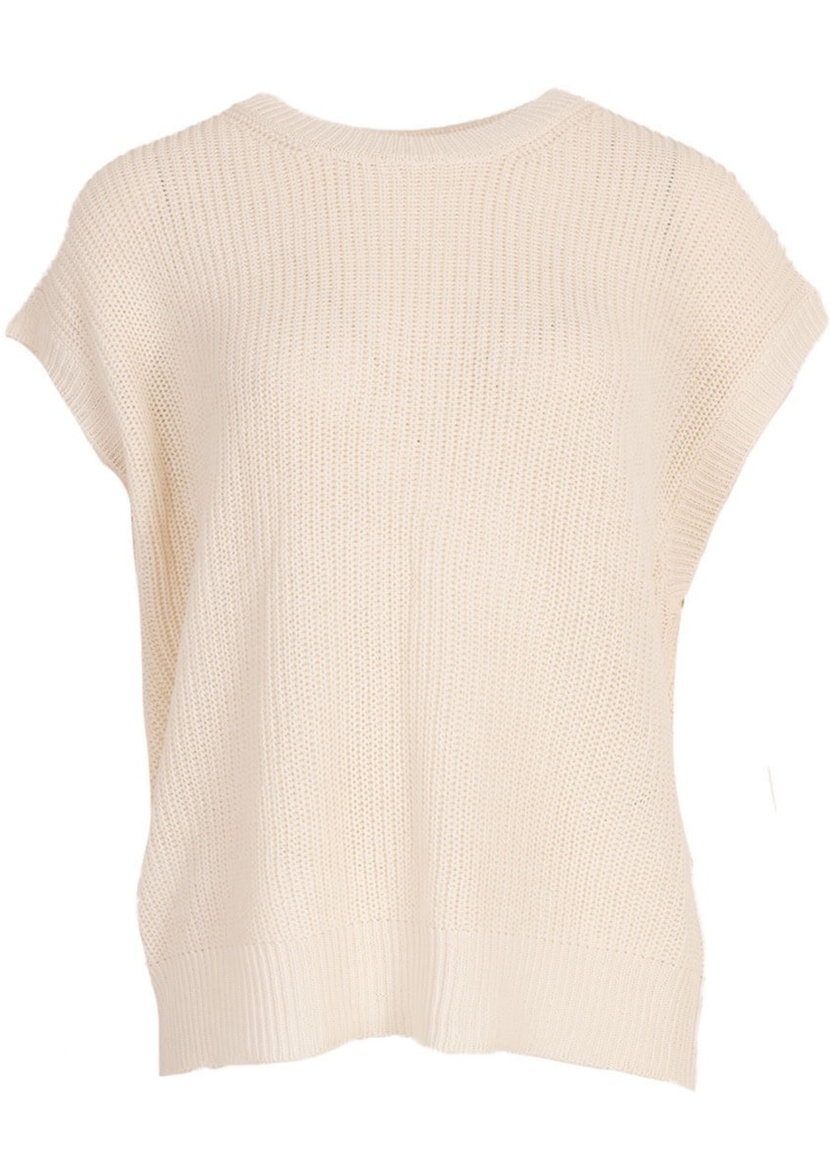 Gebreide top Lisa off white