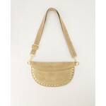 Leren Bumbag Debby zand