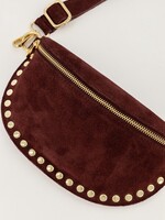 Leren Bumbag Debby bordeaux