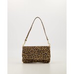 Leren tas Lara leopard