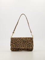 Leren tas Lara leopard