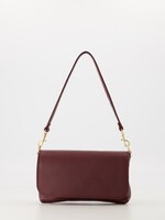 Leren tas Lara donker Bordeaux