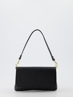 Leren tas Lara zwart