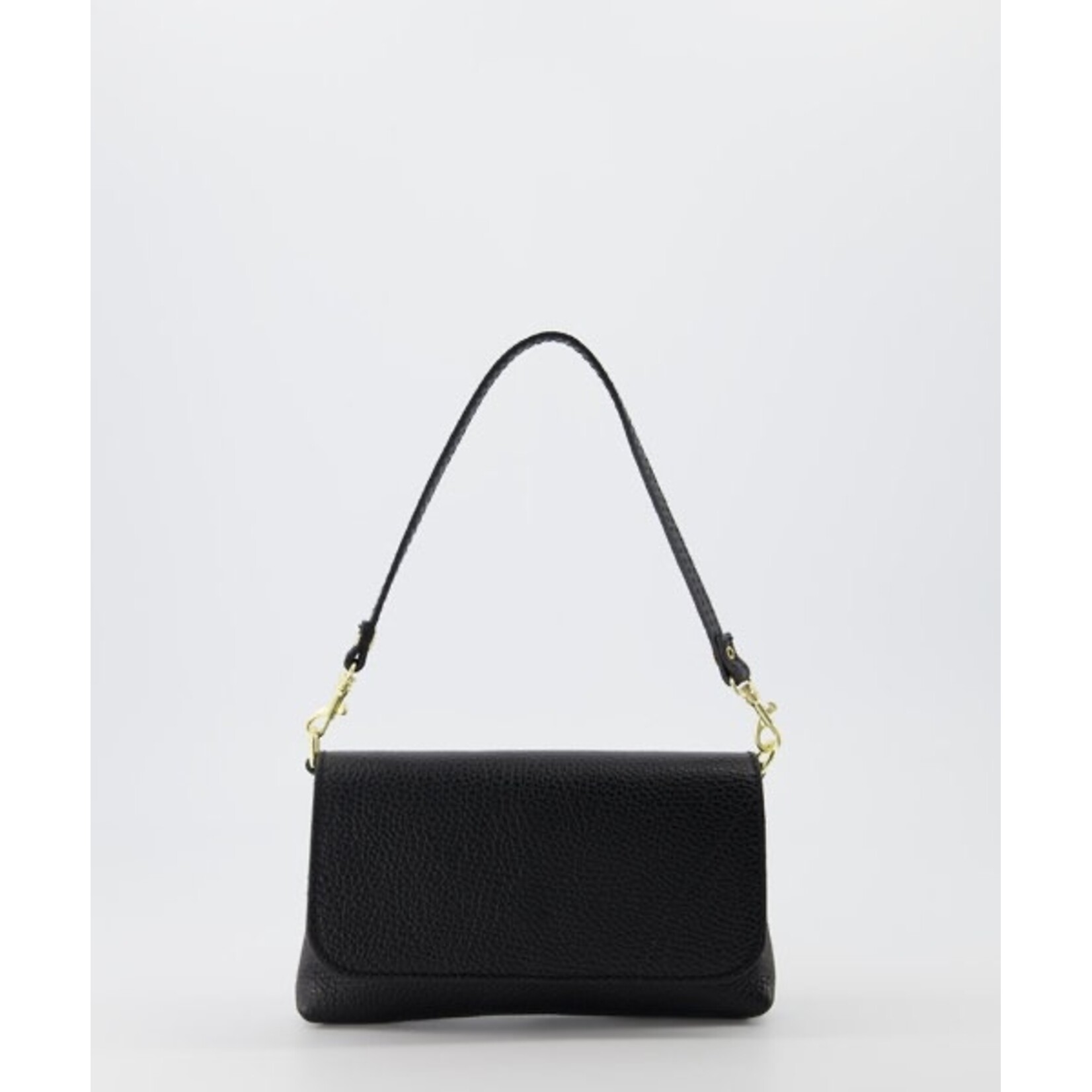 Leren tas Lara zwart