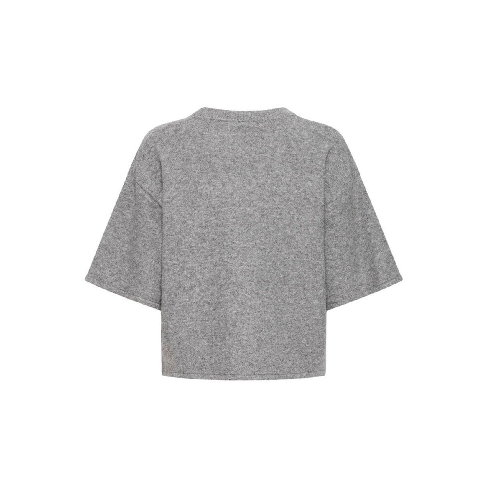 ICHI Ihdasila gebreide trui SS grijs