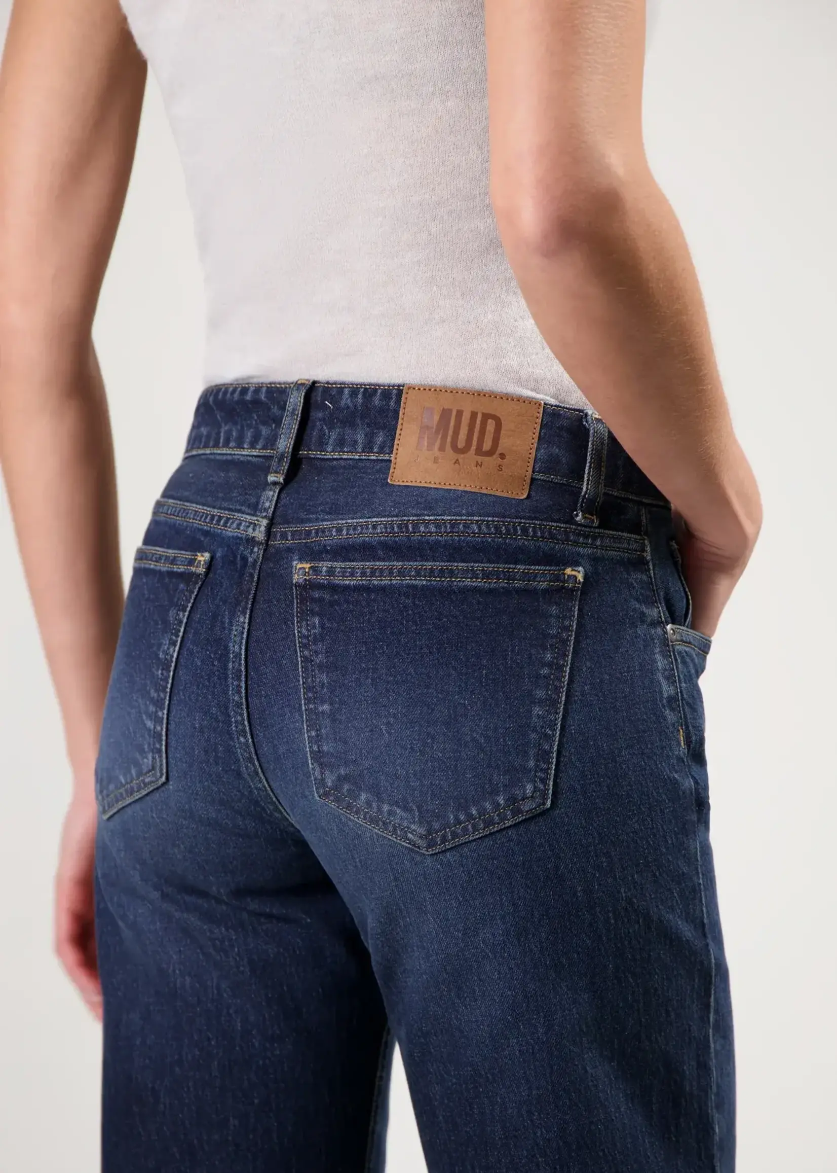 MUD JEANS MUD Cleo Mid loose jeans blue