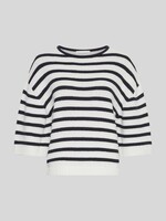 Moss Copenhagen Leika Jillena 3/4 pullover streep