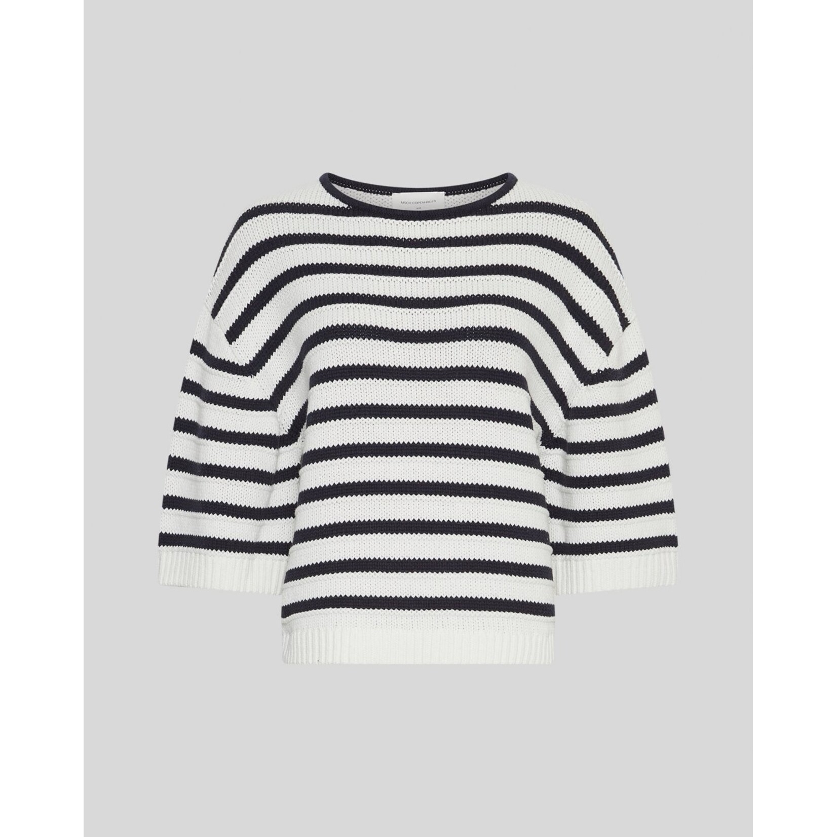 Moss Copenhagen Leika Jillena 3/4 pullover streep