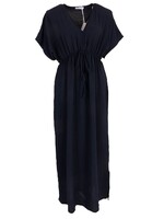 Maxi jurk Lotte donker blauw
