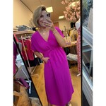 Maxi jurk Lotte magenta