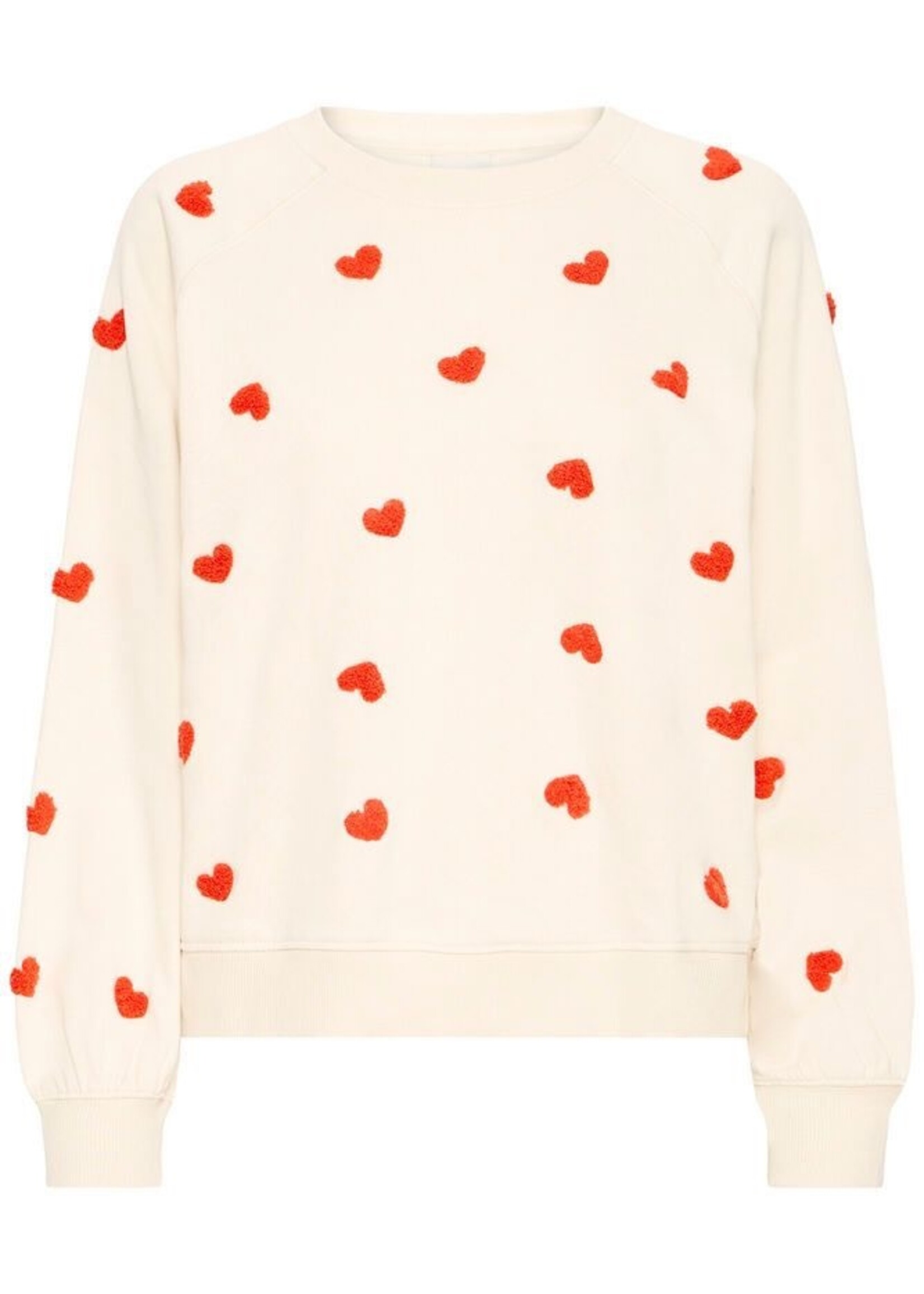 ICHI Ihkasura sweater love off white