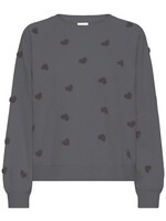 ICHI Ihkasura sweater love grijs