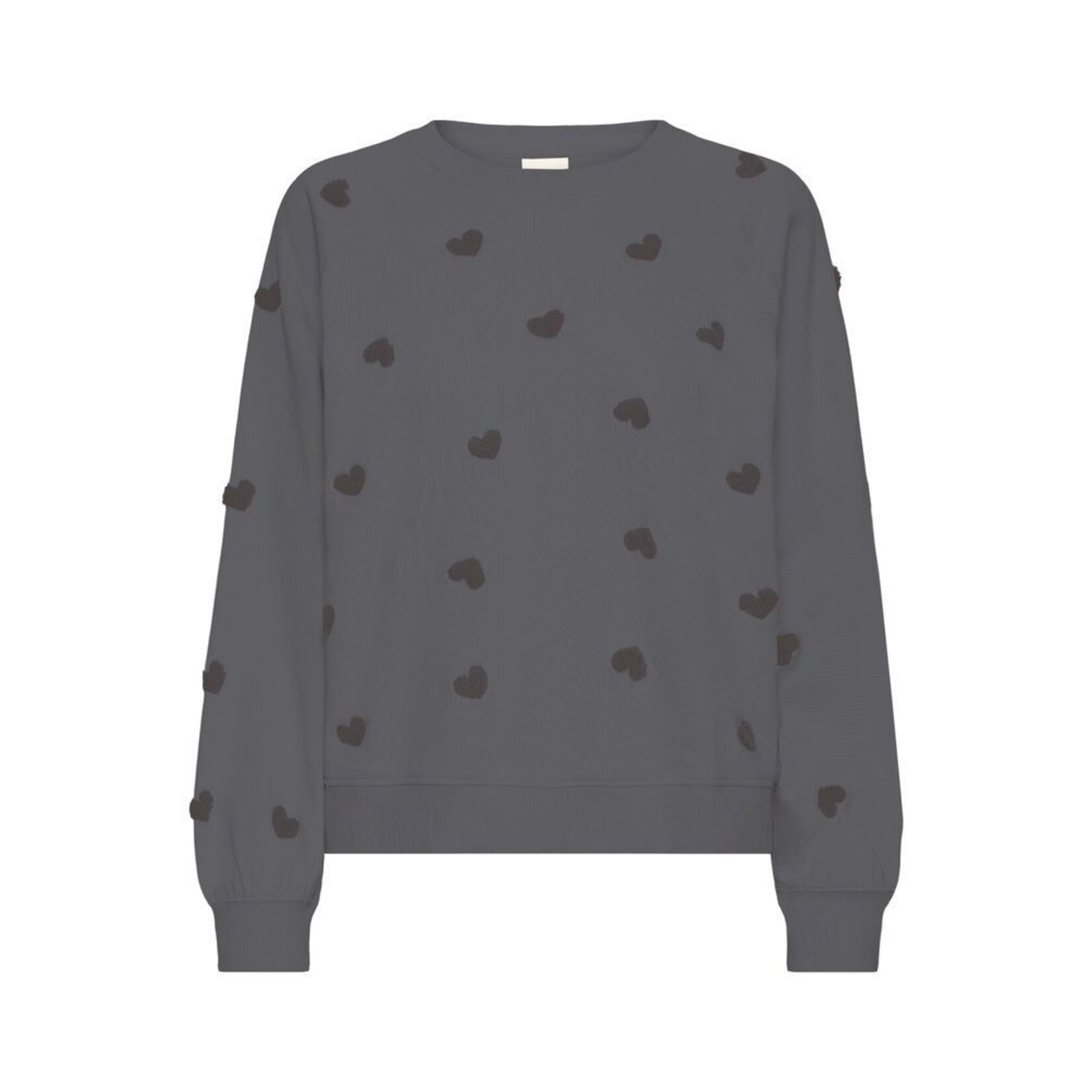 ICHI Ihkasura sweater love grijs