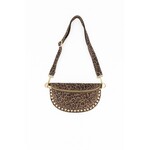 Leren Bumbag Debby leopard