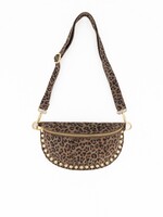 Leren Bumbag Debby leopard