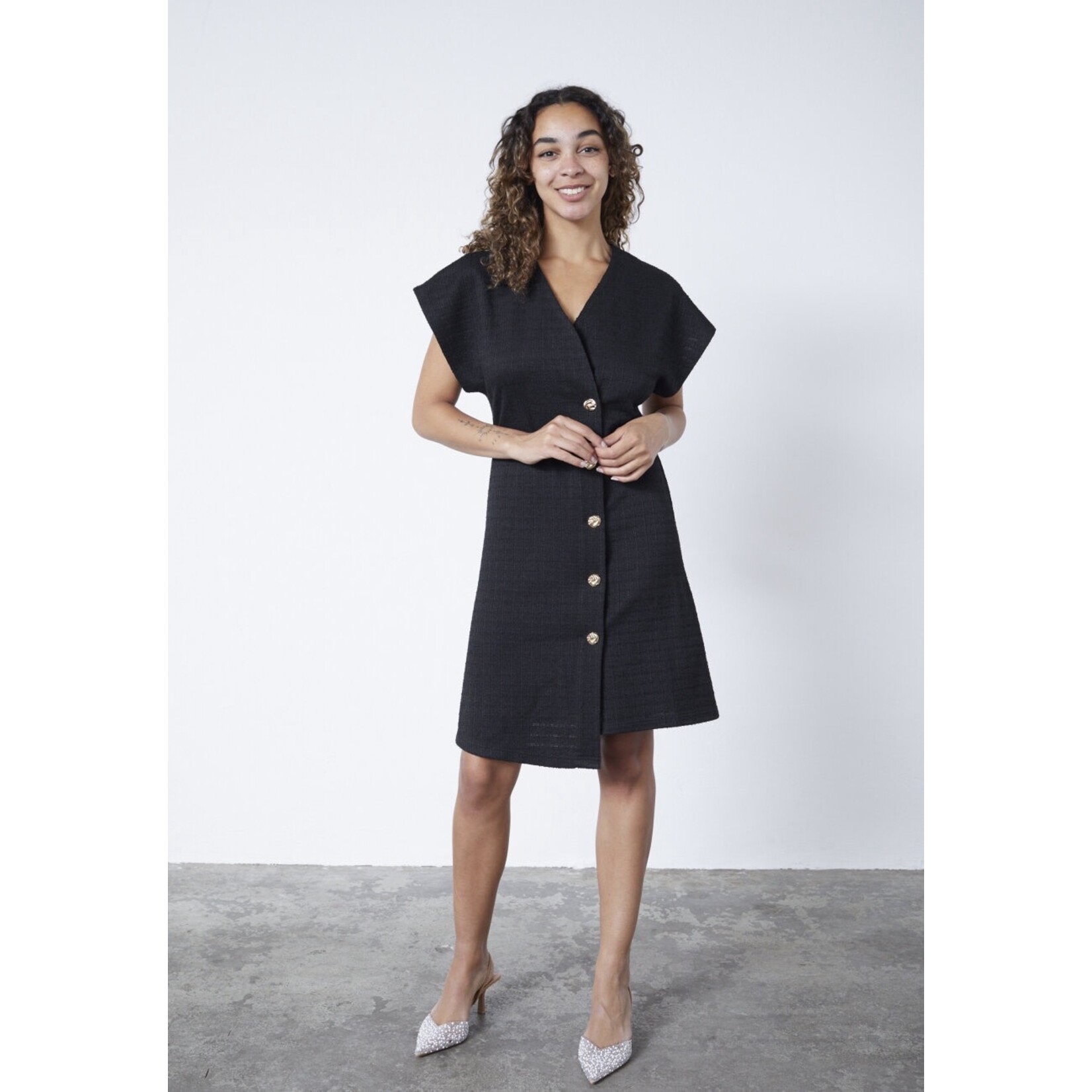 Sisters Point Evela jurk zwart