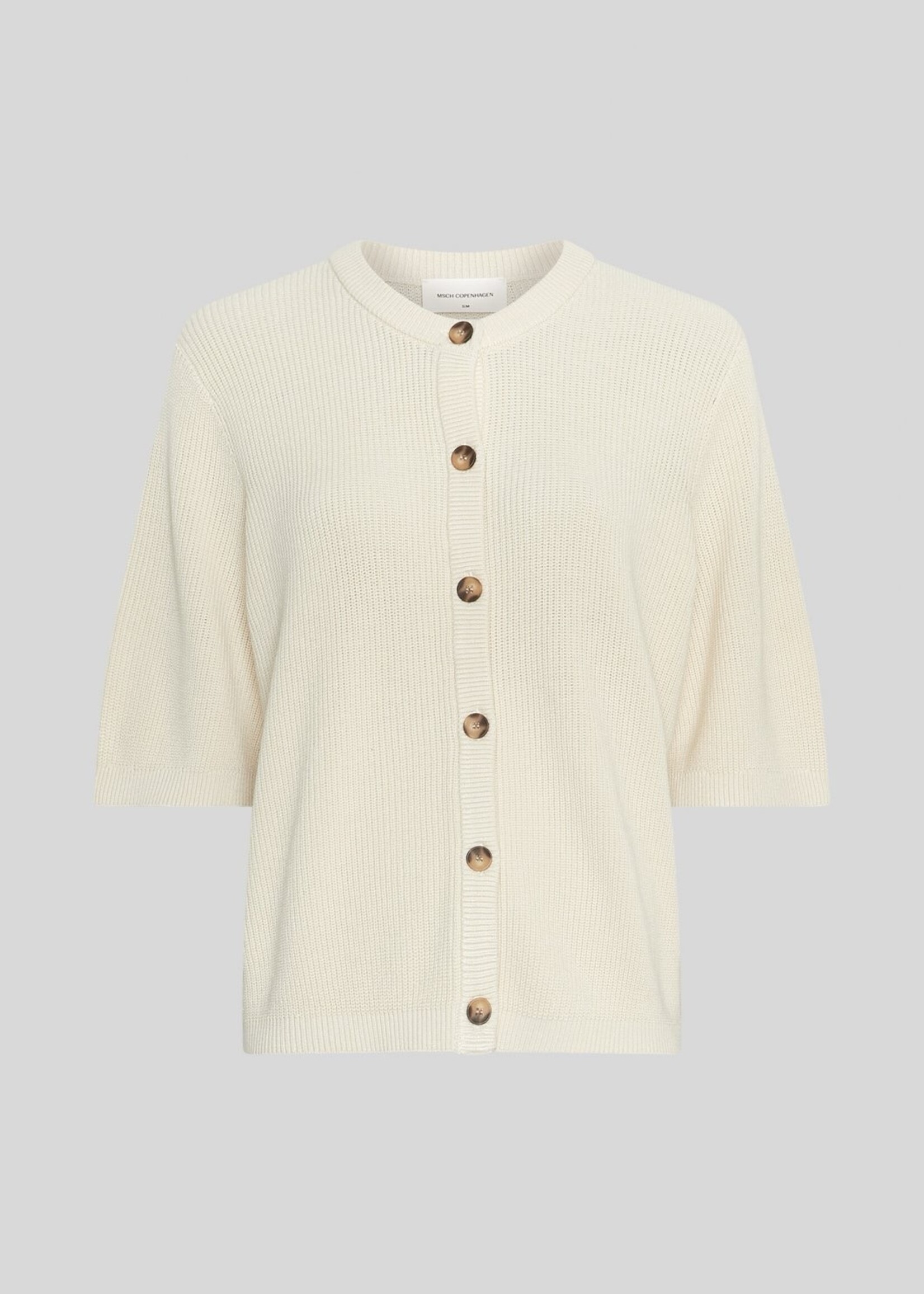 Moss Copenhagen Thamira 2/4 vestje ecru