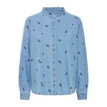 ICHI denim blouse Iharcher