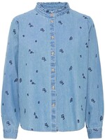 ICHI denim blouse Iharcher