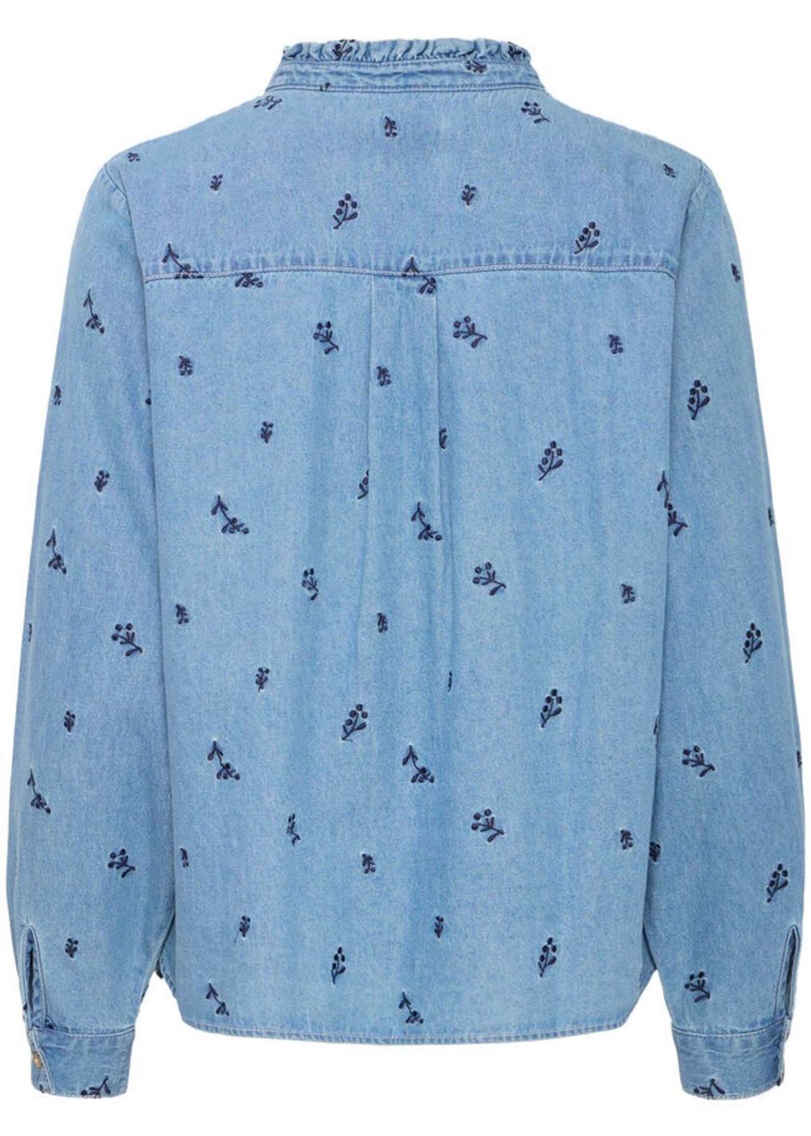 ICHI denim blouse Iharcher