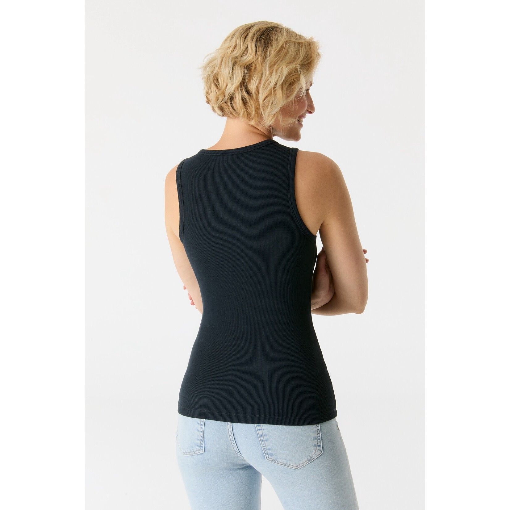 C.O.J. COJ top Liv Navy