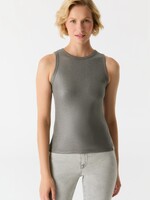 C.O.J. COJ top Liv dark silver