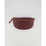 Leren tas Zoey Big Bordeaux rood