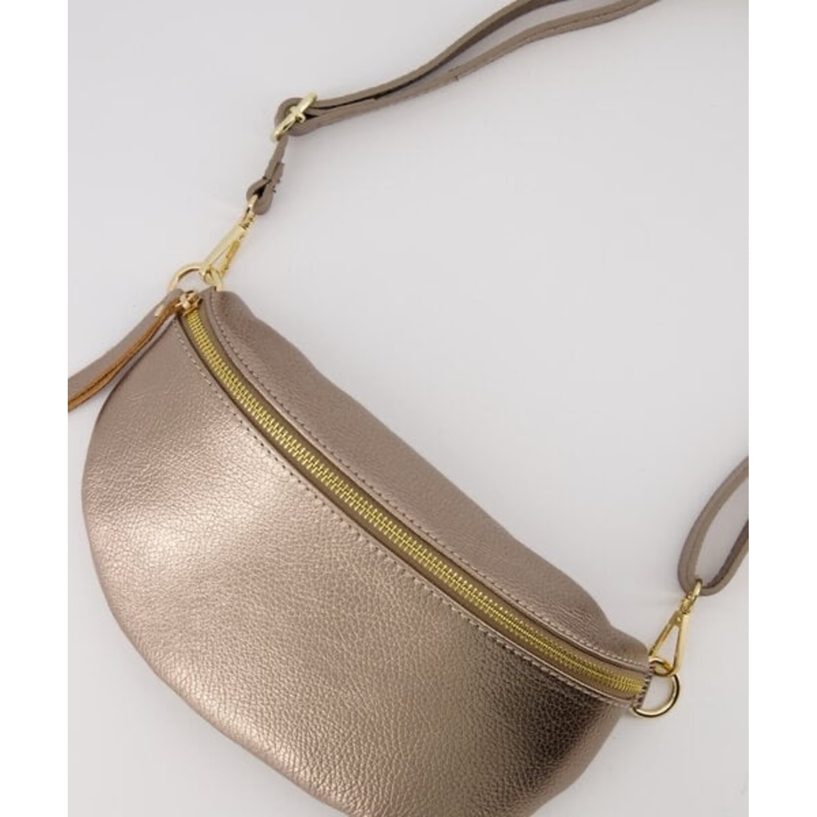 Leren Tas Zoey Big brons