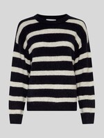 Moss Copenhagen Festina Hope pullover streep navy