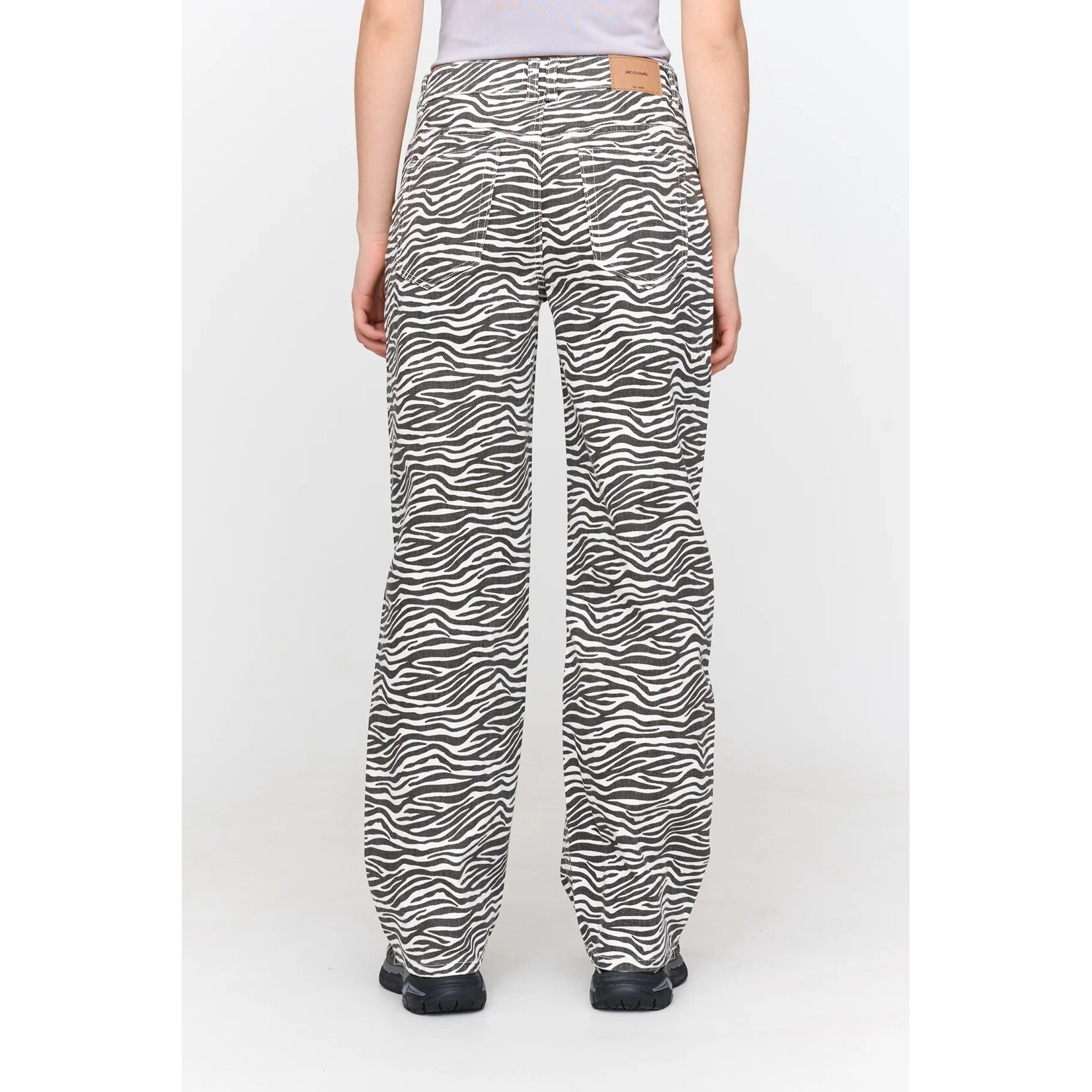 24Colours 24Colours jeans Carola zebra