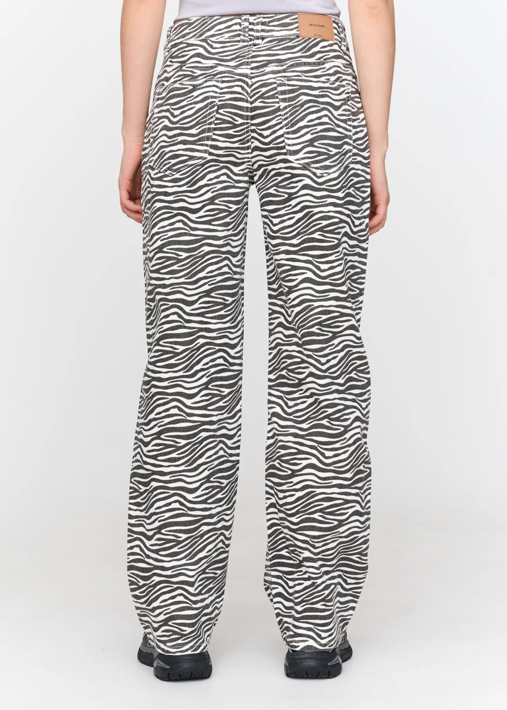 24Colours 24Colours jeans Carola zebra