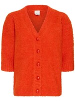 ICHI 2/4 vest Ihloucle oranje rood