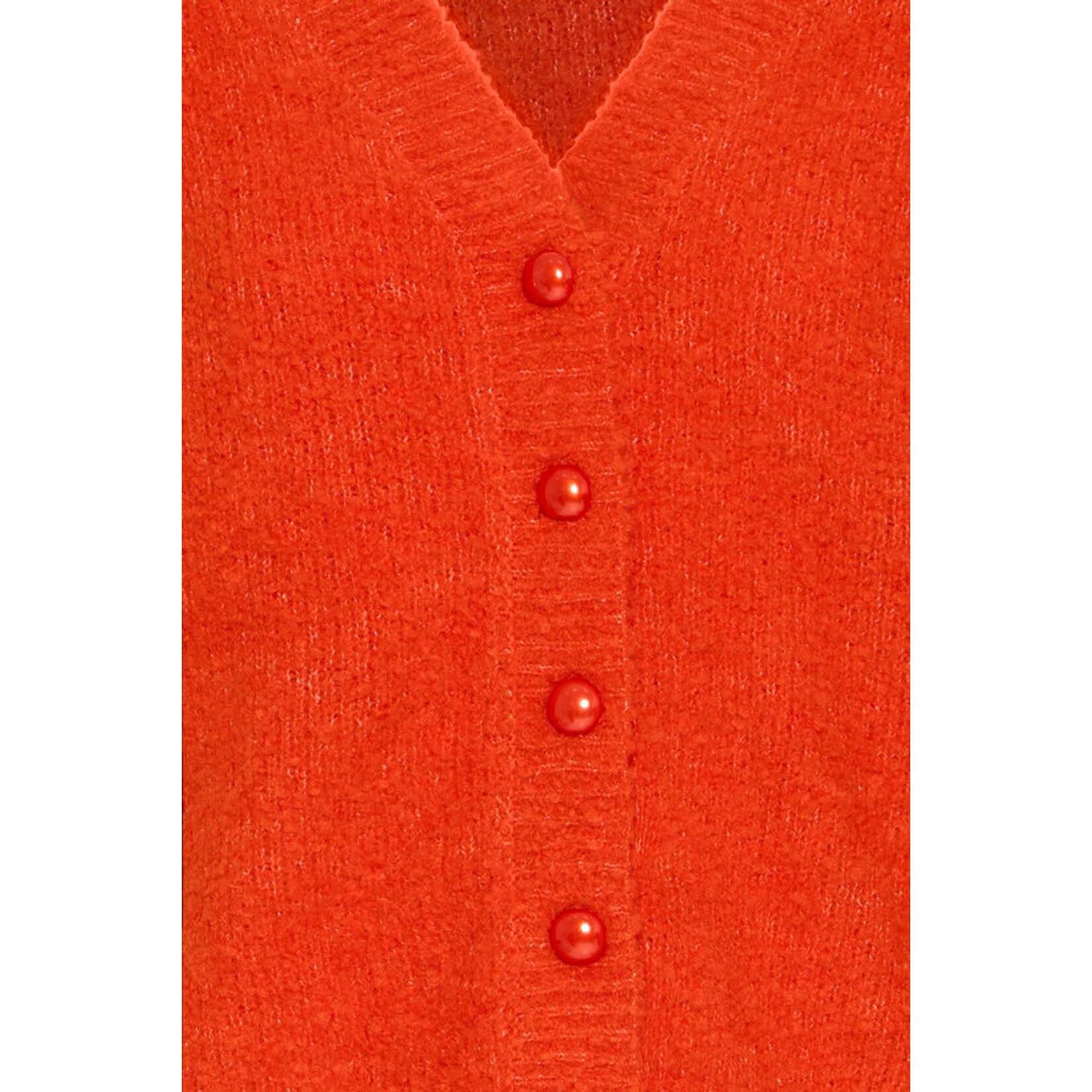 ICHI 2/4 vest Ihloucle oranje rood