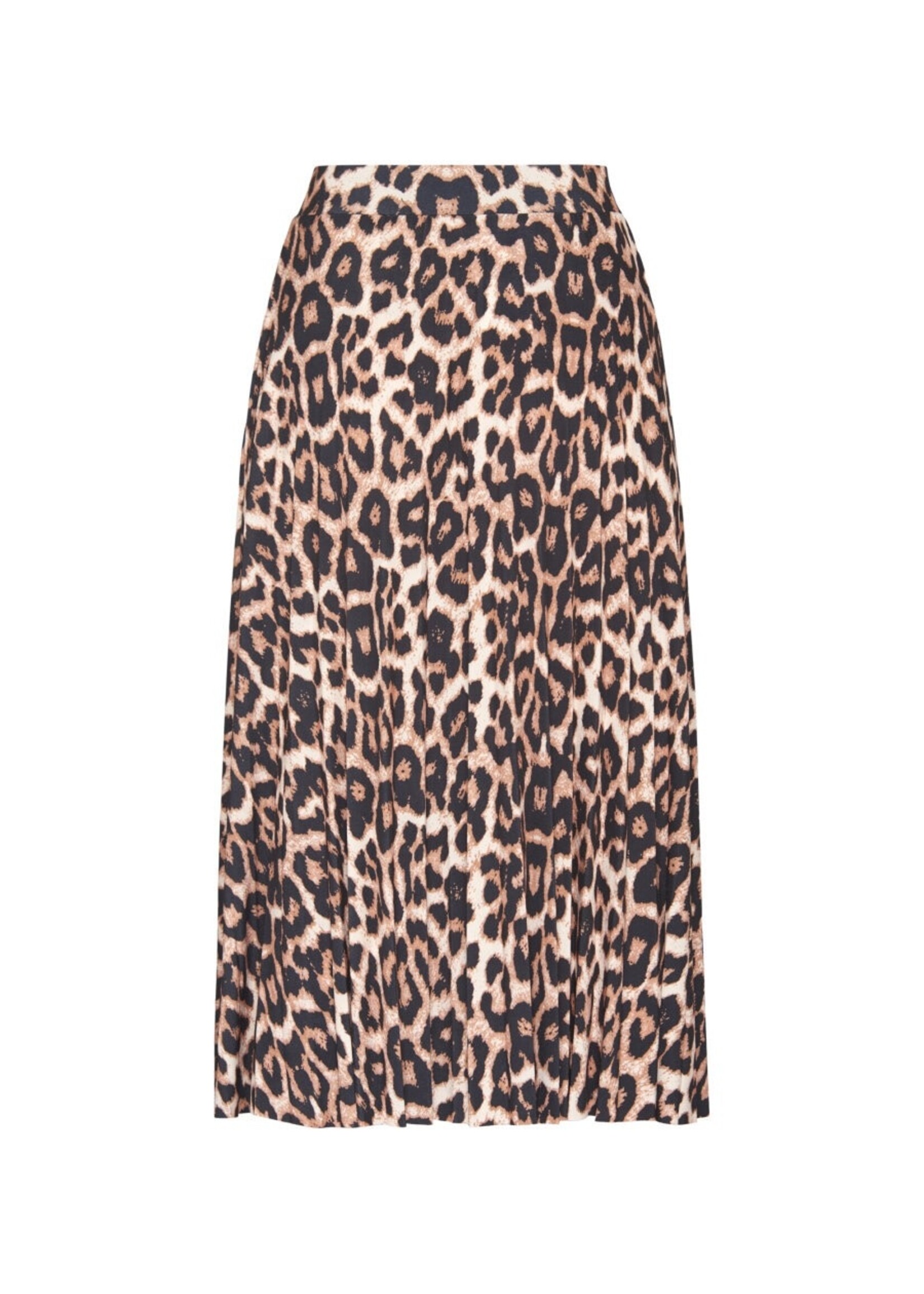 Sisters Point plisse Skirt Malou leopard
