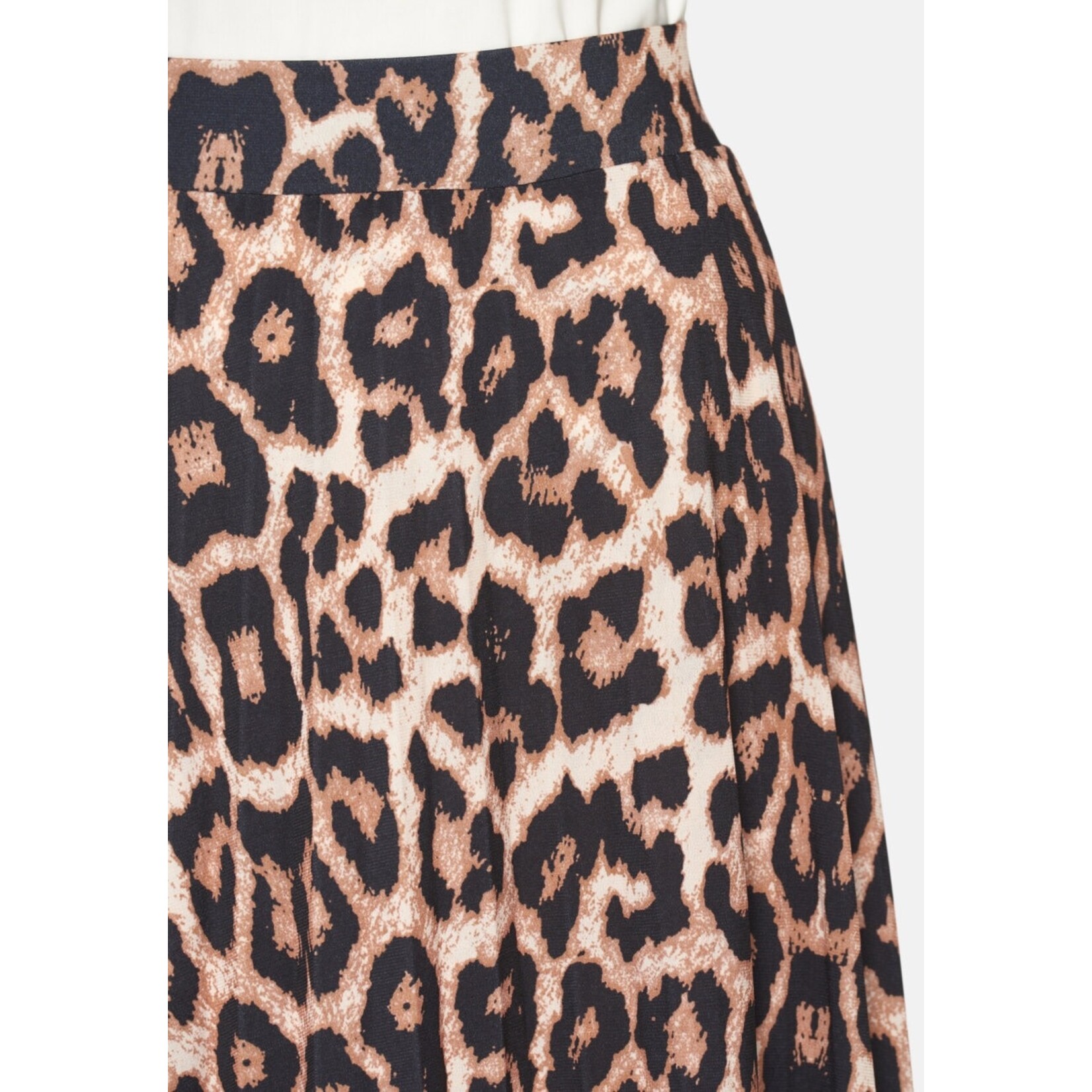 Sisters Point plisse Skirt Malou leopard