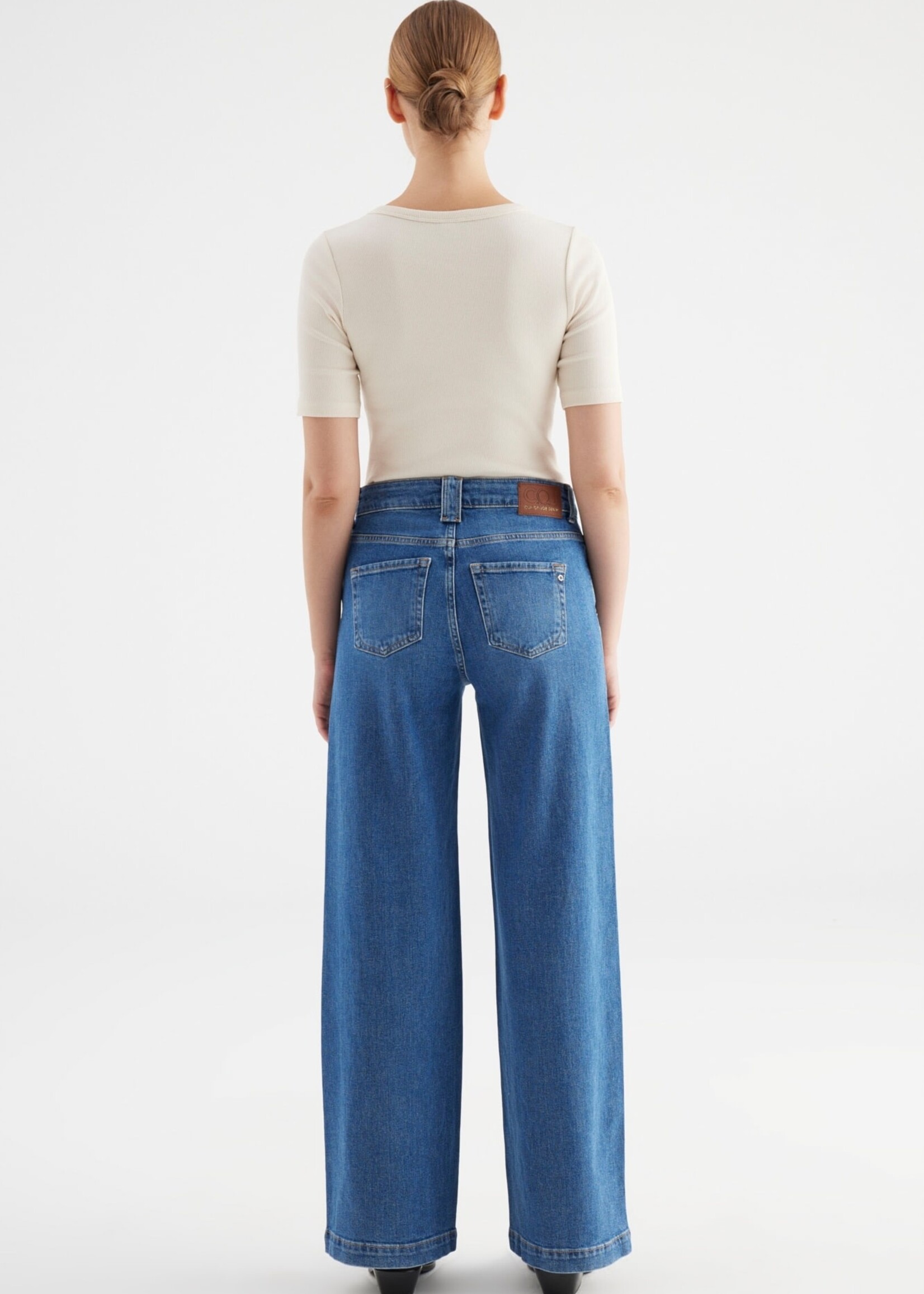 C.O.J. COJ High waist jeans Lulu  Blue