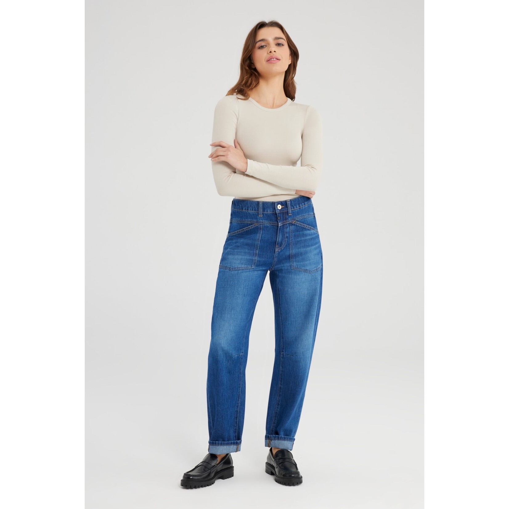 C.O.J. COJ jeans Selena blue