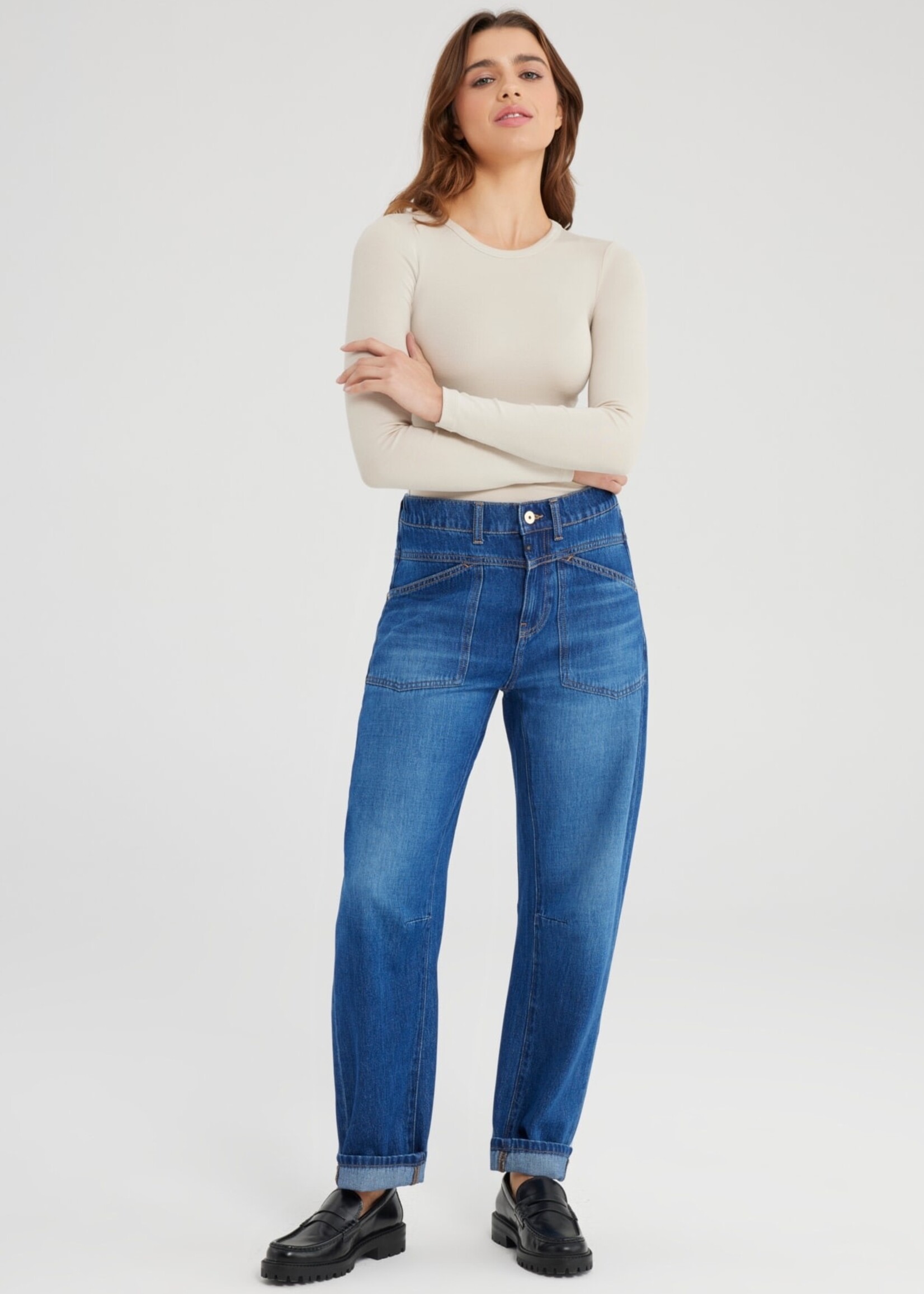C.O.J. COJ jeans Selena blue