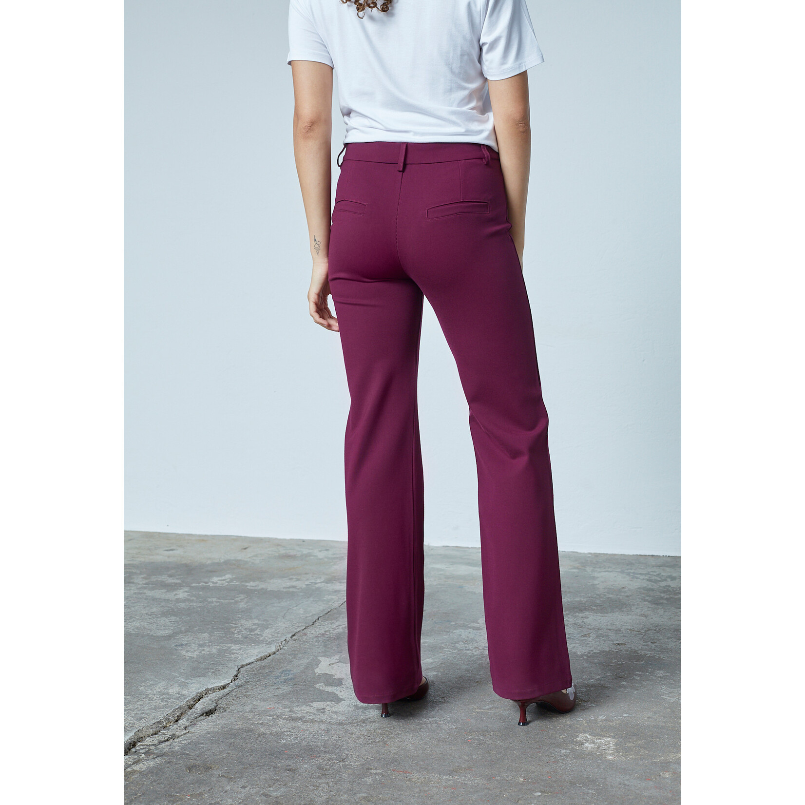 Sisters Point broek New George 7 bordeaux