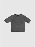 With Black Withblack Rimi pullover SS grijs