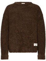 ICHI Ihblarisa fluffy sweater bruin