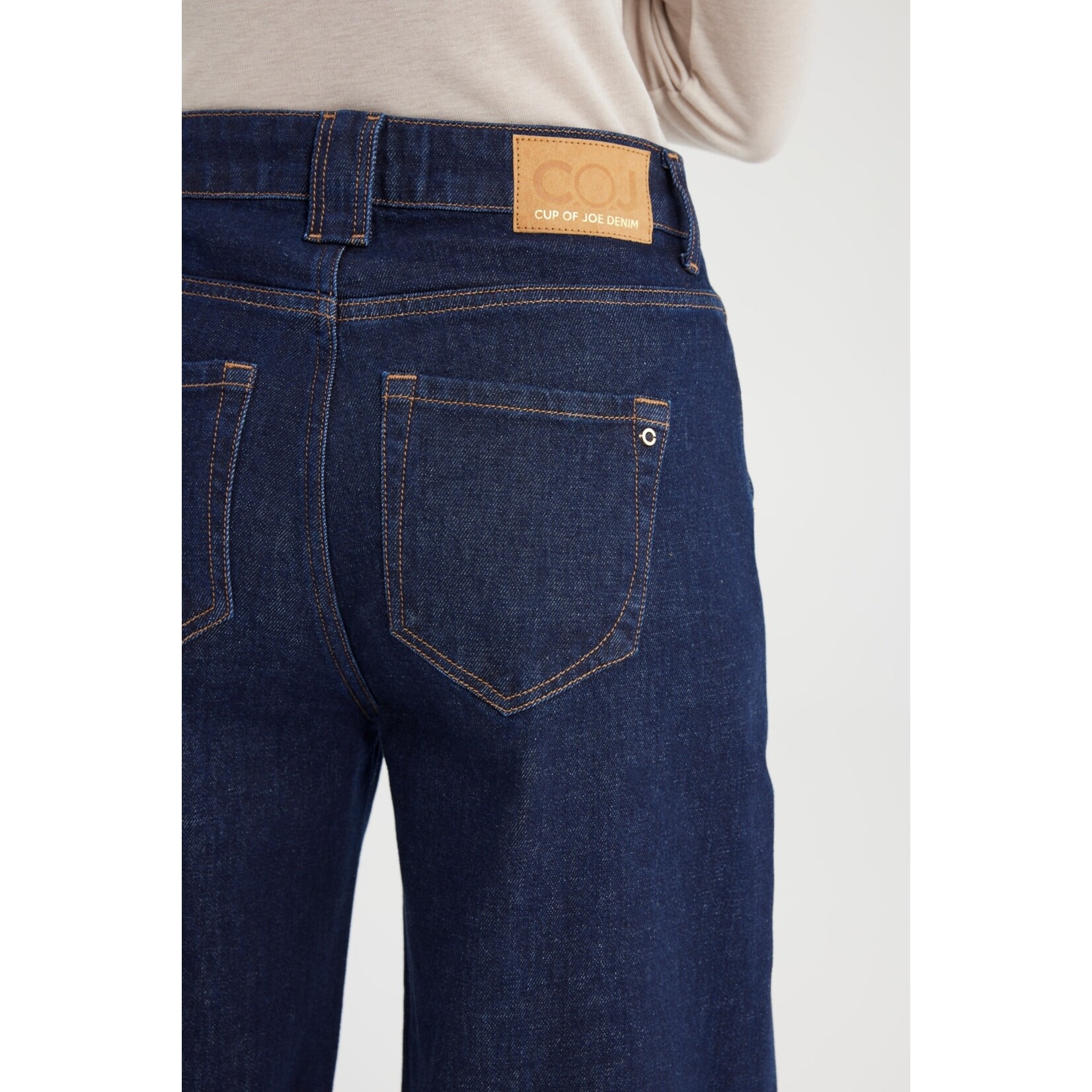 C.O.J. COJ High waist Jeans Lulu wide RAW