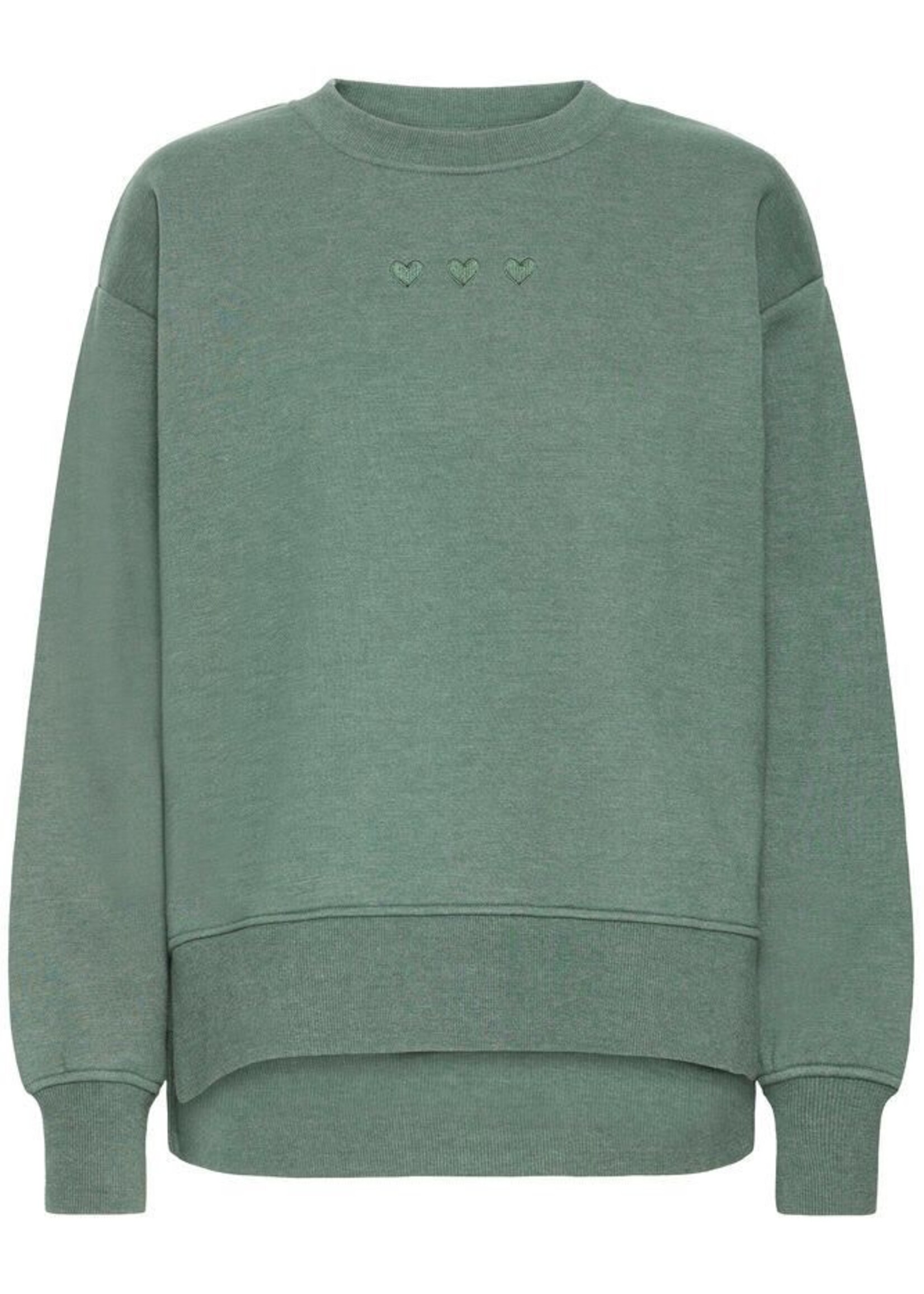 ICHI Iholinne sweater groen