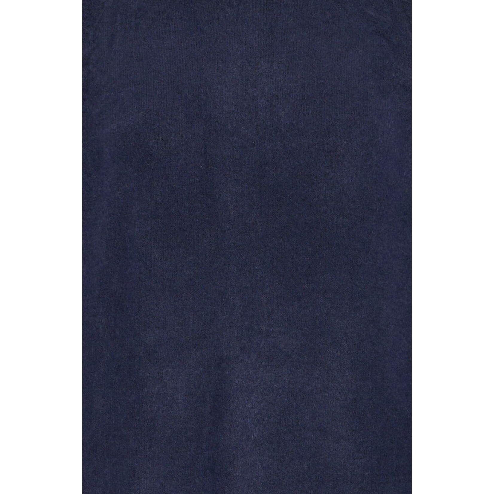 ICHI Ihdasila gebreide jurk navy