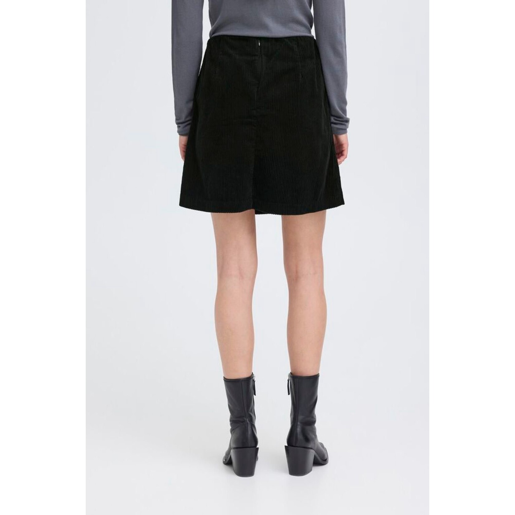 ICHI Ihfocaro rib rok zwart