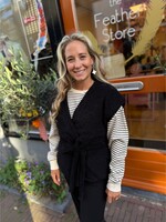Berawa Luxe Berawa teddy gilet Marquita zwart